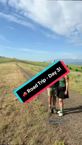 Day 3 of our 20 day, 5000 mile epic roadtrip adventure! Missoula, Montana -> Coeur d’Alene, Idaho  #roadtrip #coupleswhotravel #usaroadtrip #roadtrippin #julieandtroy  