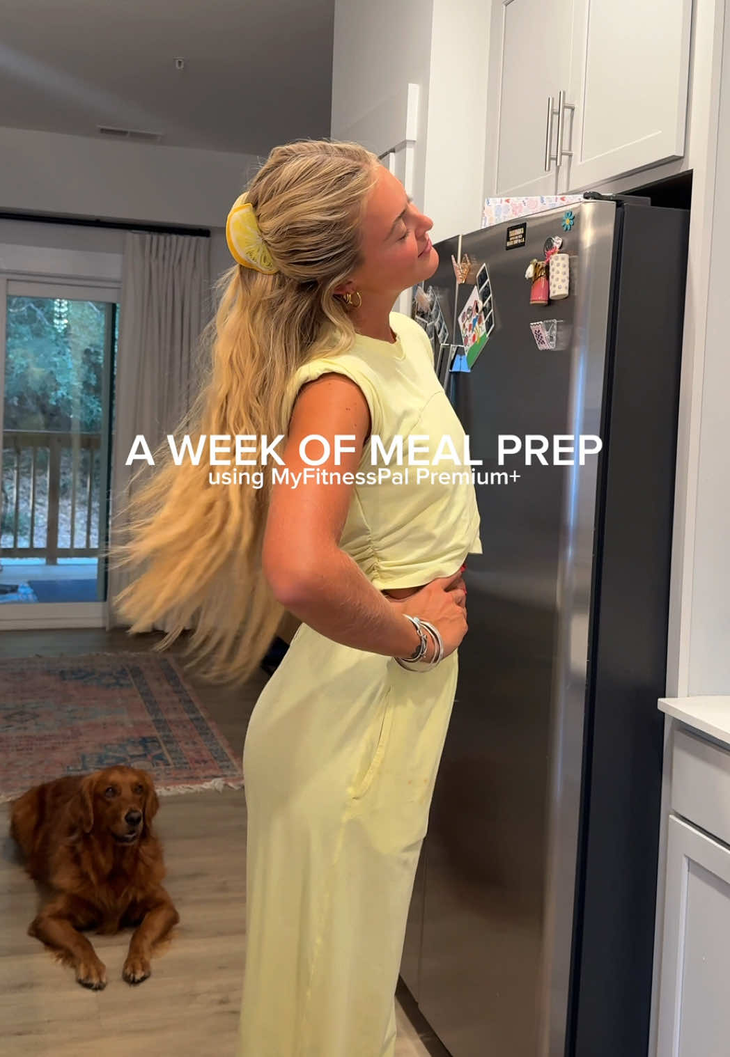 how I plan my meal prep in 60 seconds 🎧🫧⭐🤸‍♀️ using MyFitnessPal Premium +  @MyFitnessPal #MyFitnessPalPartner #whatieatinaday #wellnesshacks #caloriedeficit #macros 