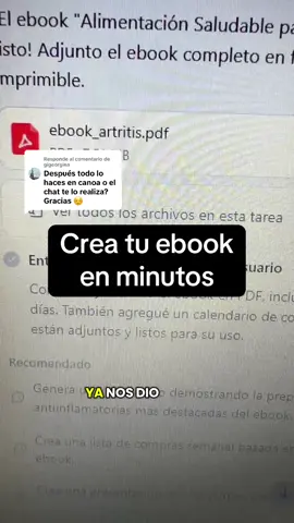 Respuesta a @gigeorgina Crea tu ebook en minutos #ebookdigital #hotmartperu #hotmartoportunidad 