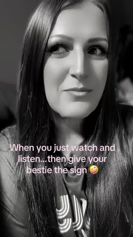 That smirk can tell a lot #smirk #watch #listen #sign 
