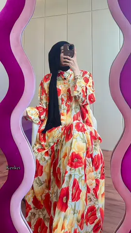 Ini si wajib punya banget 🧡🧡🧡🧡 #gamis #gamiskekinian #ootdhijabstyle #gamiscantik #Wink 