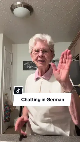 Let’s chat in German ❤️💛🖤 #LanguageLearning #speakinggerman #grandmasoftiktok #grandma #fyp
