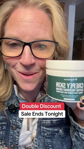 Treeactiv Crepey Skin Repair Treatment Cream women over 35+ #tiktokshopcreatorspick #SuperBrandClub #tiktokshopblackfriday #tiktokshopcreatorpicks #treeactiv