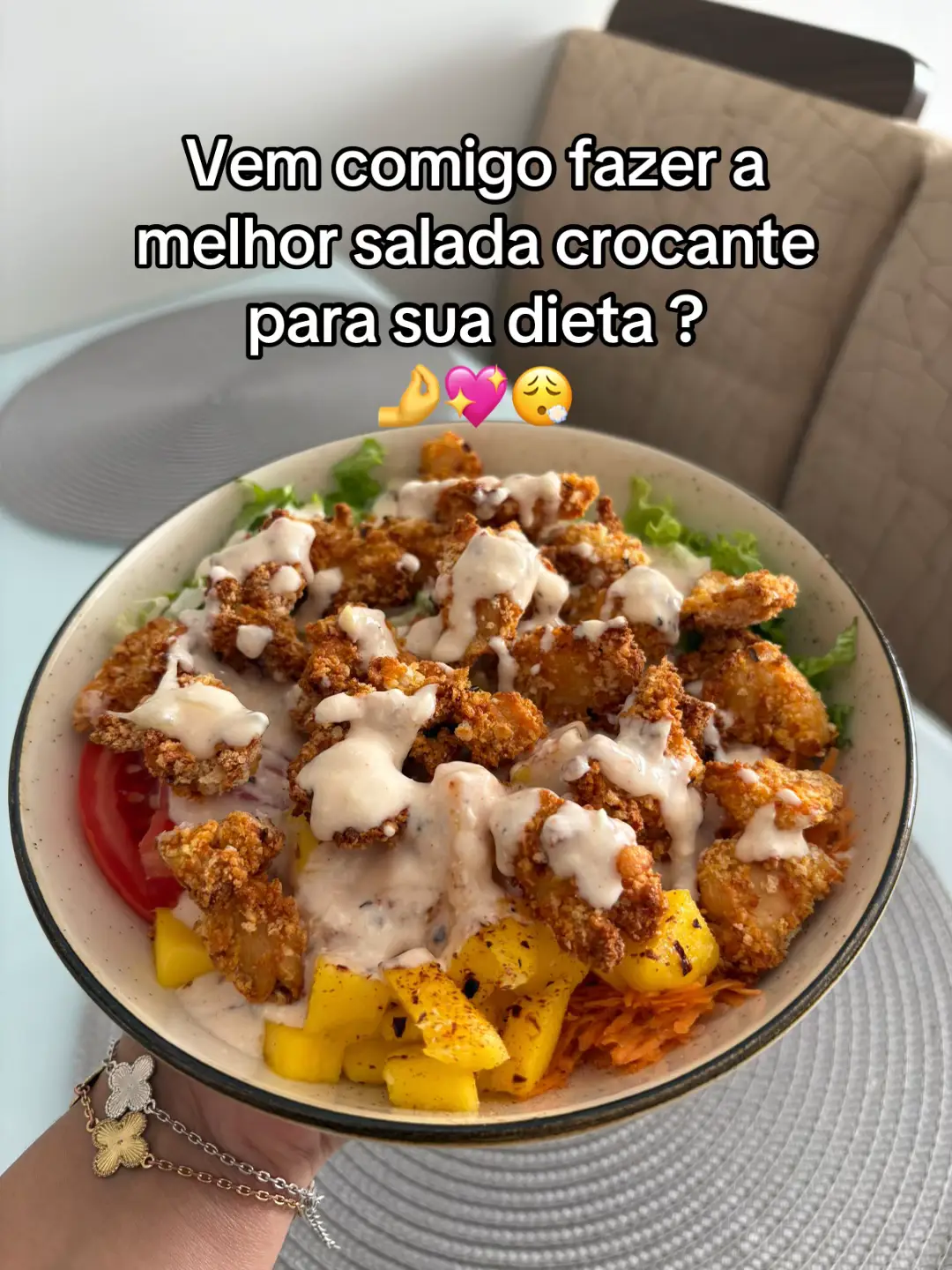 #saladacrocante  #salada  #emagrecercomsaude  #jejumintermitente  #comidasaudavel 