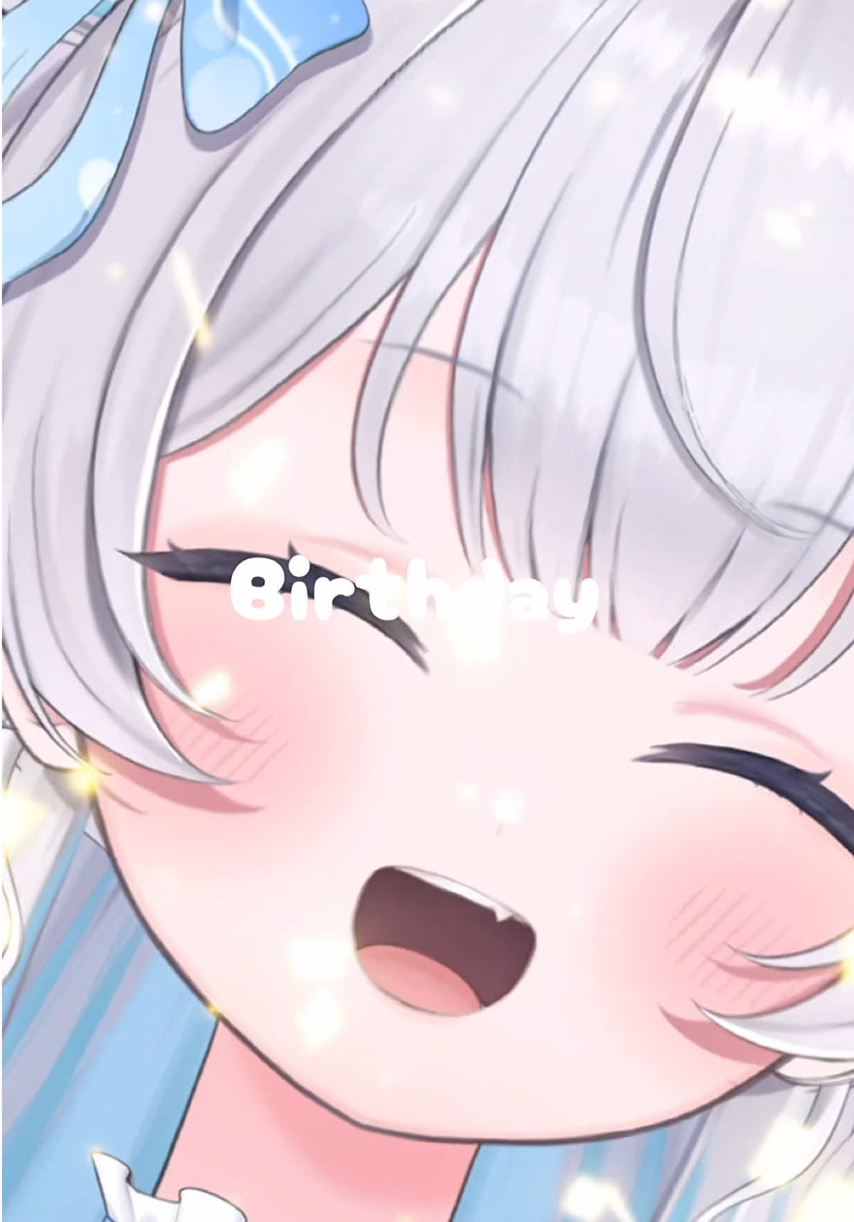 お誕生日だぁ！！！🎂🩵#vtuber #vtoker #新人vtoker #新人vtuber #vtuberespañol #vtuberindonesia #animation #アニメーション #japan #birthday 