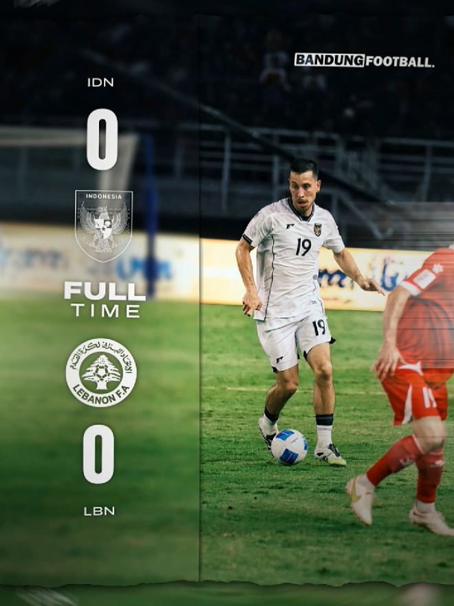 Timnas Indonesia VS Lebanon berakhir dengan skor kacamata Good Luck 🙌🦅🇮🇩 #timnasindonesia #lebanon #fyp 