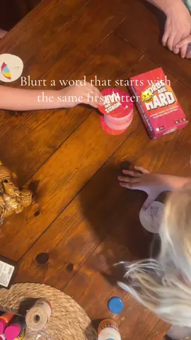 Ready for nonstop laughs? Words Are Hard is the ultimate family card game that brings out the silly side of everyone! Perfect for game night, this fast-paced party game is all about babbling, blurting, and slapping your way to victory. #familycardgames #wordsarehard #cardgamesoftiktok #fyp #funnygames