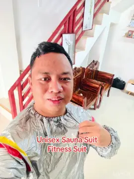 Unisex Sauna Suit Fitness Suit Grabe tagaktak ang pawis mo pag nag work out ka! Kahit Jogging or walking lang  #saunasuite #Fitness #sauna #workoutfit #gymoutfit