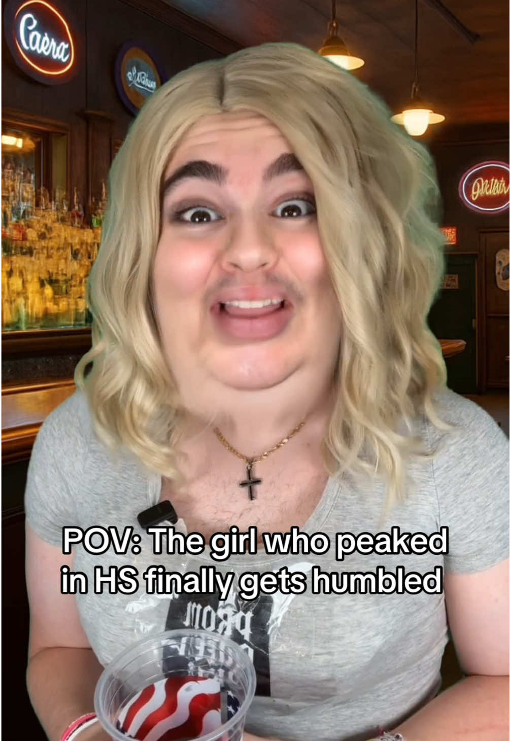 nobody rejects the queen !  #satire #fyp #drama  #highschool #nostalgia 