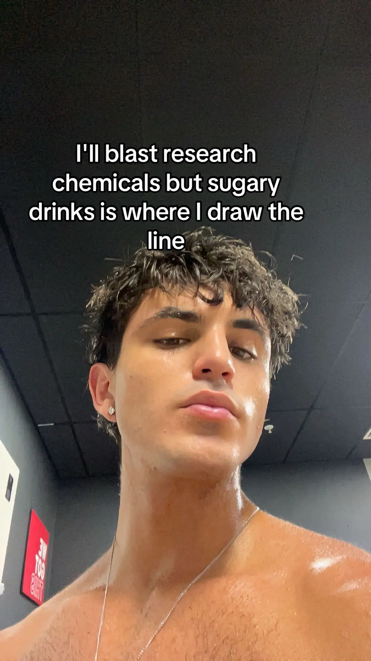 biggest fear is being handed a full sugar coke on accident #relatable #real #gym #fyp #dietcoke 