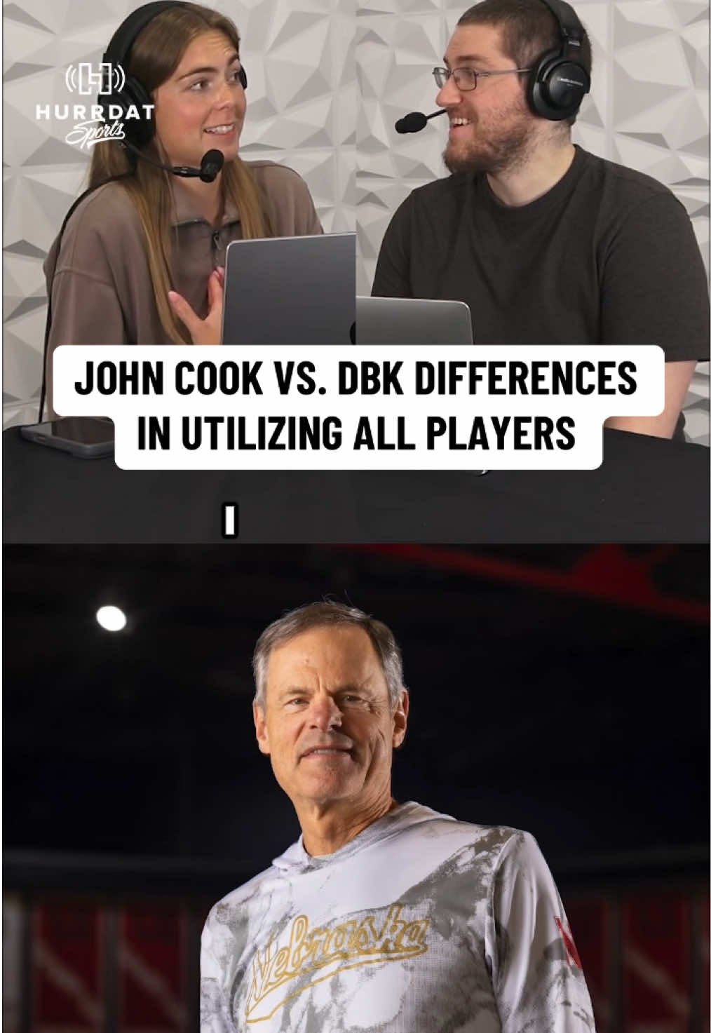 John Cook had a more conservative approach to lineup changes and using Nebraska volleyball's depth while Dani Busboom Kelly is going for all the change whenver she can. #Huskers #GBR #Nebraska #NebraskaVolleyball #CollegeVolleyball 