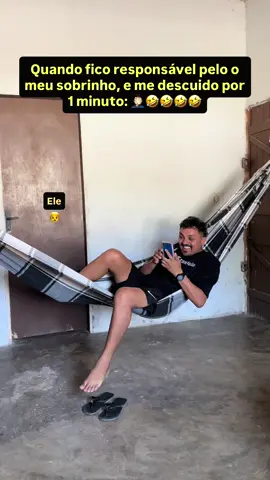 Quando fico responsável pelo menino 🤦🏻‍♂️🤣🤣🤣
