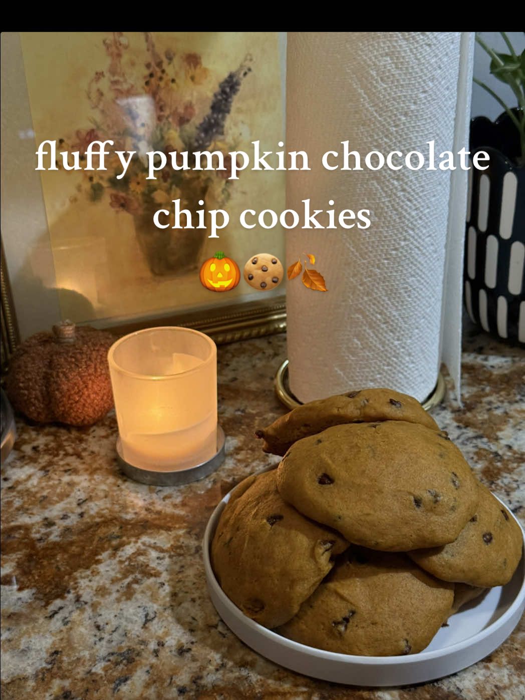 Made these again bc they were so good last time!! Added the recipe this time!! Lmk if you try 💞#pumpkinseason #pumpkincookies #fall #pumpkinspice #baking 
