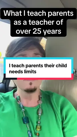 What I teach parents as a teacher that’s been in the classroom for 27 years:  that their child needs limits and boundaries @@Lana | TikTok CoachI tried your idea)