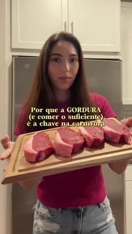 Pare de comer pouco e pare de fugir da gordura #dietacarnivora #carnivora #lowcarbbrasil #comidadeverdade #dietacetogenica 