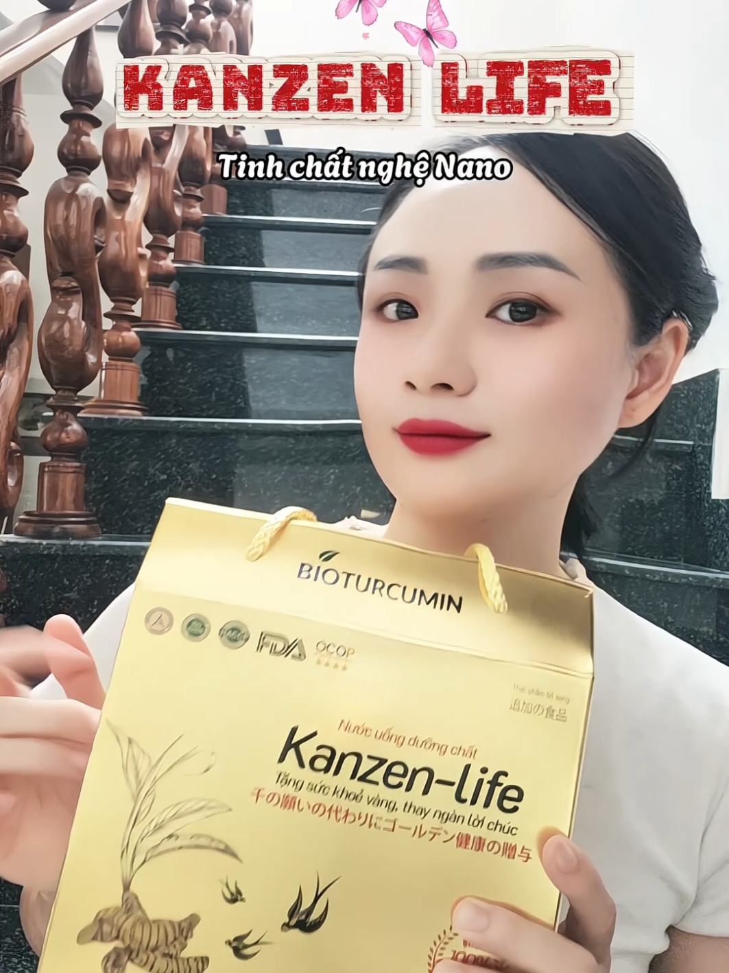 ngày nào cũng chăm chỉ uống 1 bịch để da dẻ hồng hào, tă.ng cường đề kháng #kanzenlife #kanzen #fujikocurcumin #bioturcumin #nanocurcumin 