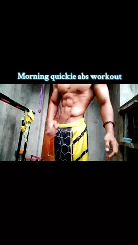 quickies morning abs workout you need to try 💪 #calisthenics #abs #morningroutine #motivation #foryou 