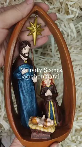 Dekorasi natal tema kelahiran Yesus Kristus #dekorasinatal itu bukan cuma #pohonnatal aja lho!  Ingat makna #natal yang sesungguhnya dengan patung/figurine kelahiran Yesus. Kamu bisa beli dekor rohani Kristen ini dan banyak pilihan lainnya di pohon.natal !🎄 #pohondotnatal #christmas 