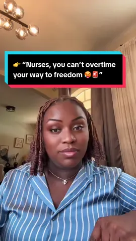 ❌ More hours ≠ more income. More hours = more sacrifice.  💡 Nursing taught us to trade time for money… but entrepreneurship teaches us to plant seeds that multiply even when you’re not working. 🌱 I’ve been a nurse for 10 years, so I know what it feels like to sacrifice family time just to make ends meet. Burnout is real. But building systems, not working overtime, is what creates true freedom. ❤️✨ 🔥 That’s the shift from RN ➝ CEO. You don’t have to overtime your way to freedom. 👉 Follow me and turn on your notifications if you’re ready to:  ✨ Finally break free from bedside burnout & take back your time ✨ Build income streams that keep paying you,even in your sleep ✨ Step into a movement of nurses turning scrubs into CEO status 💎 You’ve poured into patients, now it’s time to pour into yourself. Hit follow for the blueprint.🦋.                          #fypシ #nursesoftiktok #nursetok #foryoupage #passiveincome 