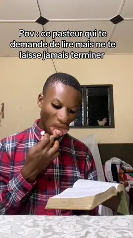 Ce pasteur qui te demande de lire mais ne te laisse jamais terminer #pastor #tiktokchretiens✝️❤️ 