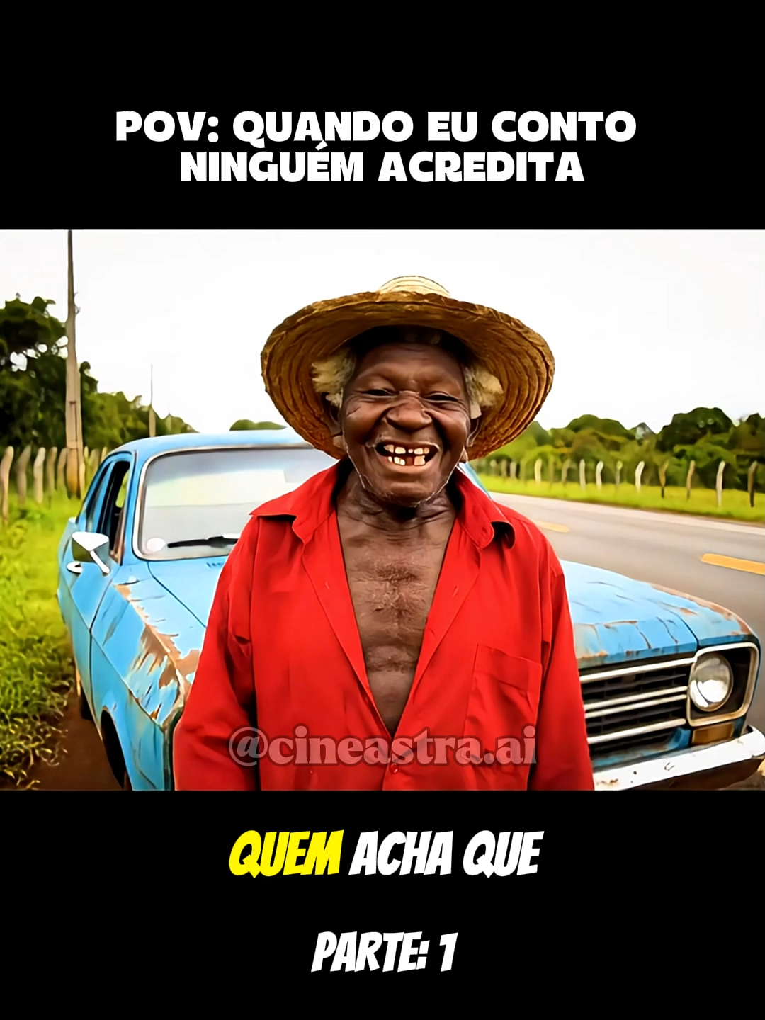 Aquele seu Tio mentiroso! 🤣🤣🤣  #veo3 #viral #comedia #mentiras #IA