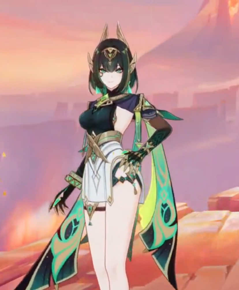 Tất cả hoạt ảnh kỹ năng của Nefer, ẻm slayyy~~~😍 #Purdino #GenshinImpact #nefer 