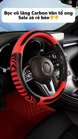Bọc vô lăng CARBON vân Tổ ong  loại 1 đang sale rẻ bèo. Tranh thủ săn ngay ah#xuhuongtiktok #thinhhanh #bọcvolang #bocvolangoto 