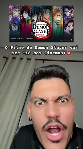 Filme de Demon Slayer vai ser 🔞 #demonslayer #kimetsunoyaiba #filme #casteloinfinito 