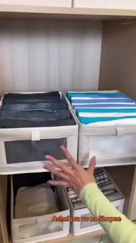 Extra grosso Organizador De Guarda-Roupa Dobrável/Caixa De Armazenamento De Roupas Arrumados/Caixa multifuncional para roupas Para Roupas E Calças Grande Dura Alto Qualidade https://s.shopee.com.br/6Kuu8VBeG9