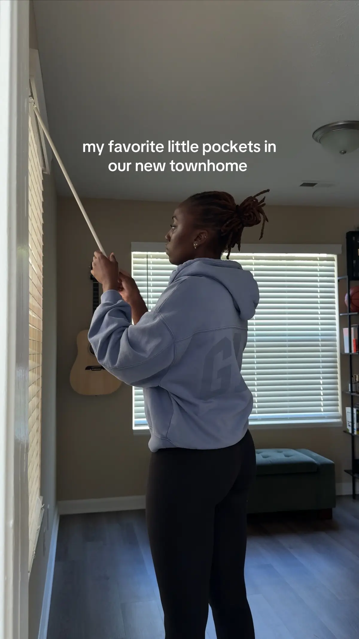 Only moved in about a week ago so still in the process of decorating:)  #indyinfluencer #townhouse #house #decor #housetour 