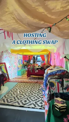 this is my favorite event to host!! it's such a fun, community building event where everyone leaves with some new treasures! i've been hosting these for years and had over 85+ at this event with less than a week notice! it was such a blast and truly such an amazing night!!! if you're in the ATL area, follow @clothingandconnection on instagram to keep your eye out for the next one! 💋❤️🫶 #clothingswap #thrift #communityevent #fyp #foryou 