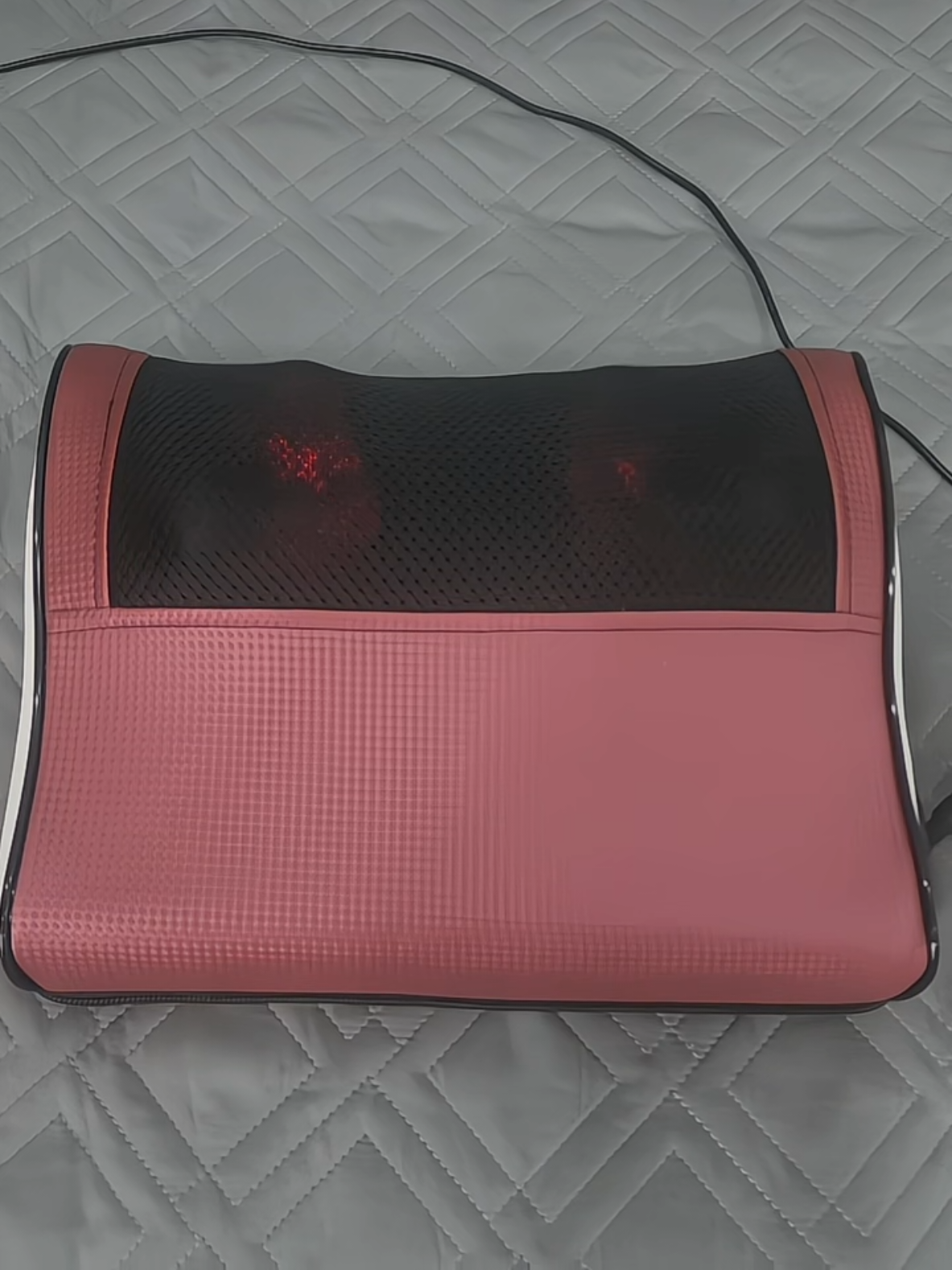 Gối Massage Cổ Vai Gáy, Máy Massage Hồng Ngoại 20 Bi, Cải Thiện Đau cổ -Vai-Gáy-Lưng-Cột Sống thiết bị massage massager #xuhuong #xuhuongtiktok #xuhuong2025🥰 #giadungtienich866 #xuhuongtiktok 