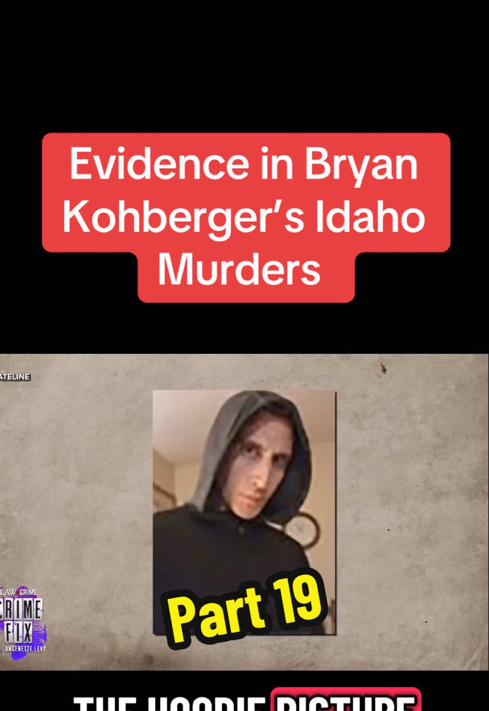 Para noid right before he was arrested, selfie picture with thumbs up and band aid on hand. Cellebrite phone and computer data explained by experts who were set to testify for the prosecution had the Bryan Kohberger case went to trial.  Video Credit: Law&Crime Network