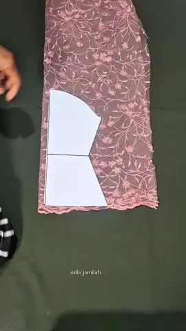 pariasi lengan brukat #sewing #tutorial #fashion #fyppppppppppppppppppppppp 