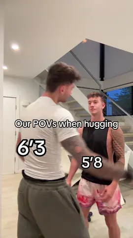 Our POVs when we hug! #boyfriends #relationships #fyp
