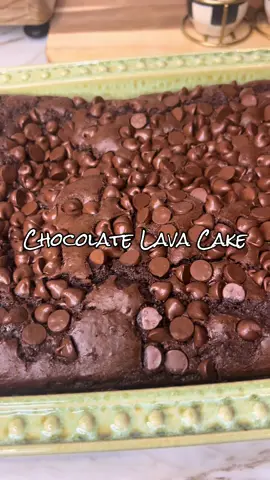 -1 box fudge chocolate cake mix -1 3.9oz box instant pudding mix -1 cup chocolate chips -1 cup milk -1 stick of butter -1tsp vanilla extract -2 eggs 1) mix pudding according to box directions, set aside to firm. 2) in a bowl mix cake mix, eggs, butter, milk, and vanilla. 3) in a 9x13 dish, spread the pudding first. Then layer the cake mix mixture on top. 4)sprinkle chocolate chips on top. 5) bake at 350 for about 35 minutes.   #creatorsearchinsights #dessert #dessertrecipe #EasyRecipe #chocolatedessert 