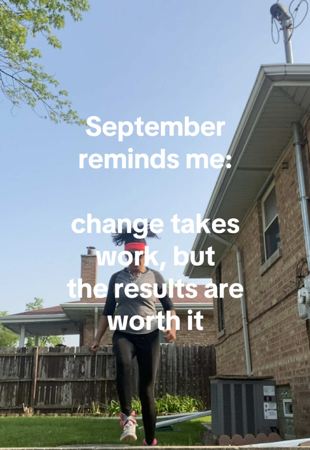 Seasons are for growth #september #workout #growthmindset #MentalHealth 