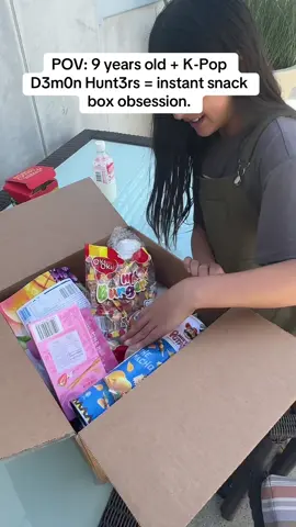 Kpop made us do it!!! #kpopdemonhunters #snackbox #unboxwithme #daughtersoftiktok 