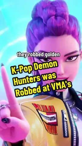 Golden LOST at the VMAs 2025! Huntrix's Golden was nominated for Song of the Summer but it lost to Tate McRae's Just Keep Watching. Do you agree with the choice?  #kpopdemonhunters #tatemcrae #kpop #fyp #vmas 