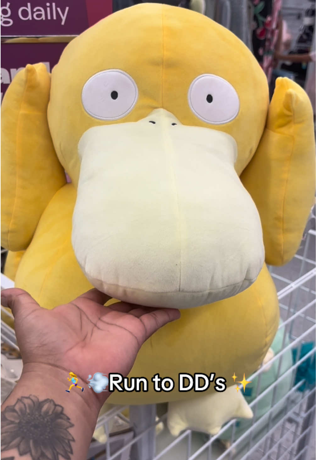Gotta catch em all! ✨ 🏃‍♀️💨 Run to DD’s✨#pokemon #psyduck #pokemontiktok  #ddsdiscounts #dds 