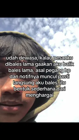mau kamu bales chat aku lama, aku akan bales cepat chat kamu #foryou #katakata #berengstory 
