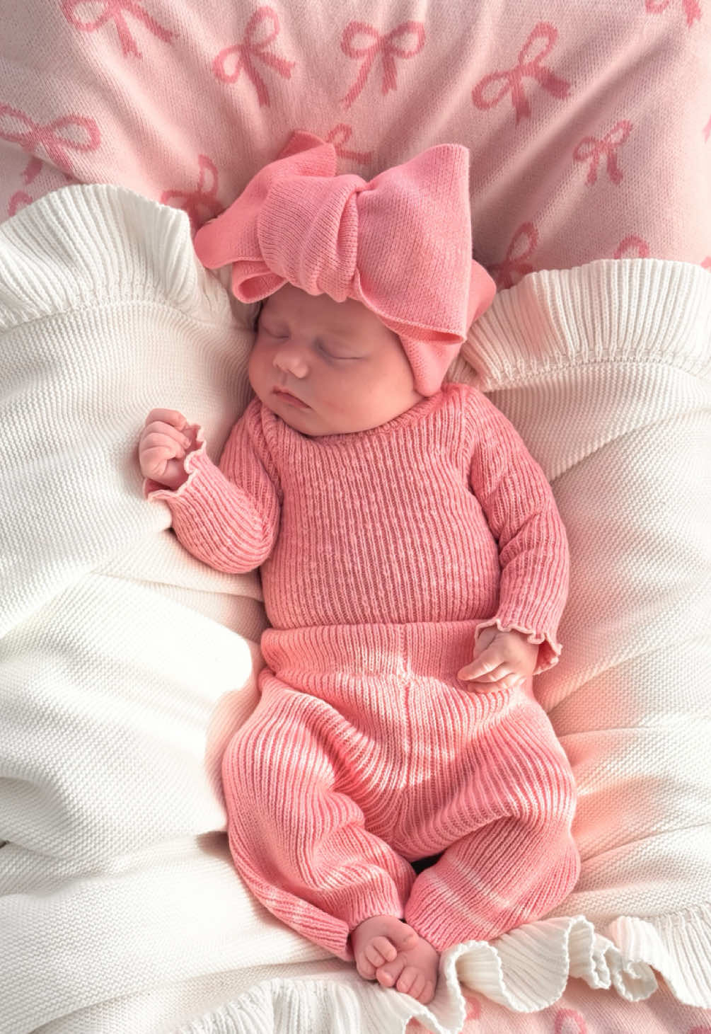 Every girl mom's pink loving dream 🌸💖  #babygirl #babiesoftiktok #girlmom #babytiktok #babylove 