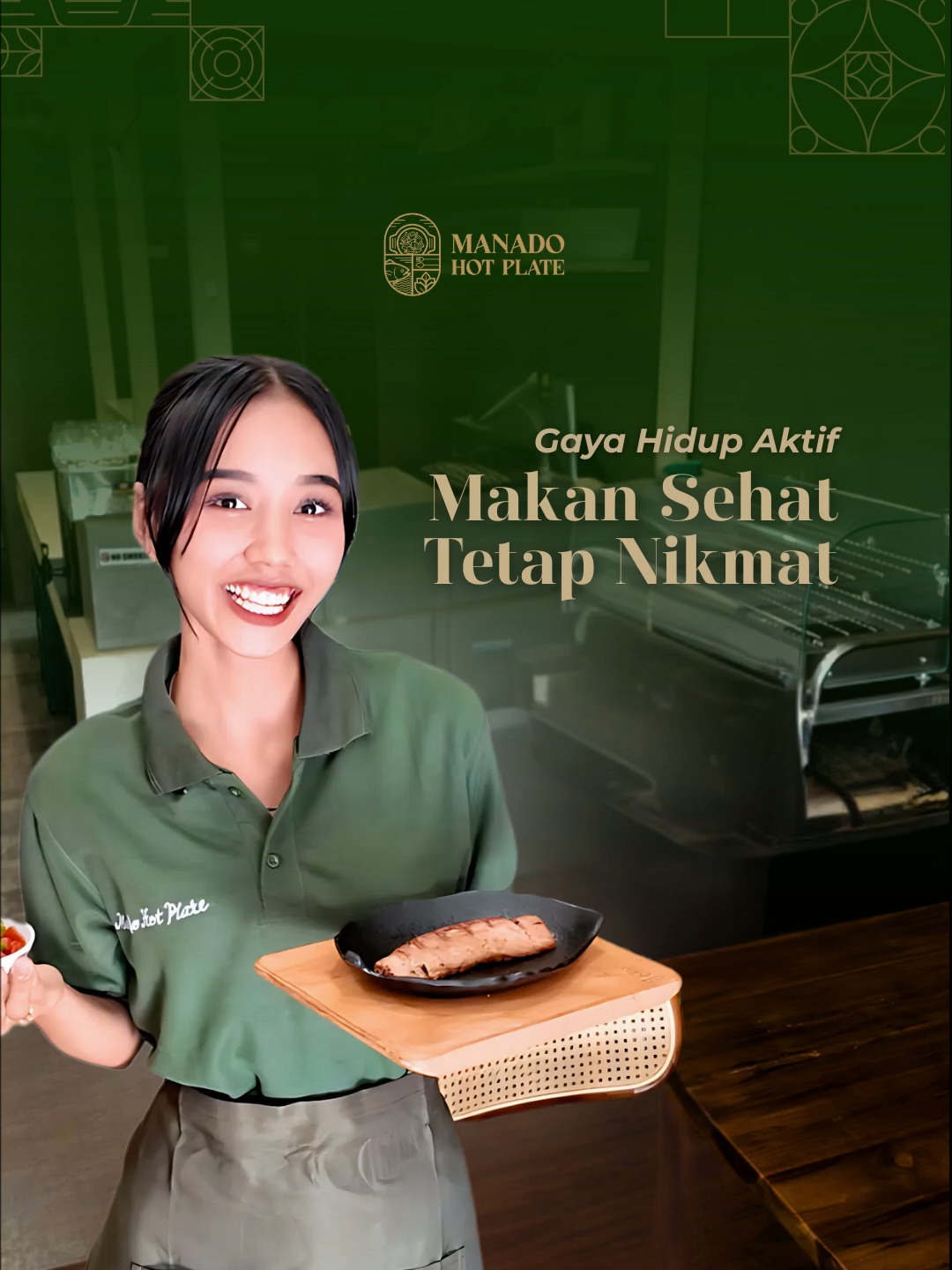 Buat kamu yang sering olahraga di sekitar Gading Serpong, ada kabar baik! Manado Hotplate punya menu spesial rendah kalori & tinggi protein: Tuna Bakar Rica 🐟🔥. Rasanya pedas nikmat khas Manado, sehat, dan bikin puas tanpa takut gemuk. Cocok banget jadi reward setelah keringetan olahraga  Yuk mampir setelah workout ke Manado Hotplate, Gading Serpong Ruko Anniva Blok FA no 9 dan rasakan sendiri kenikmatannya! #HealthyFood #TunaBakarRica #MakananSehat #KulinerGadingSerpong #ManadoHotplate