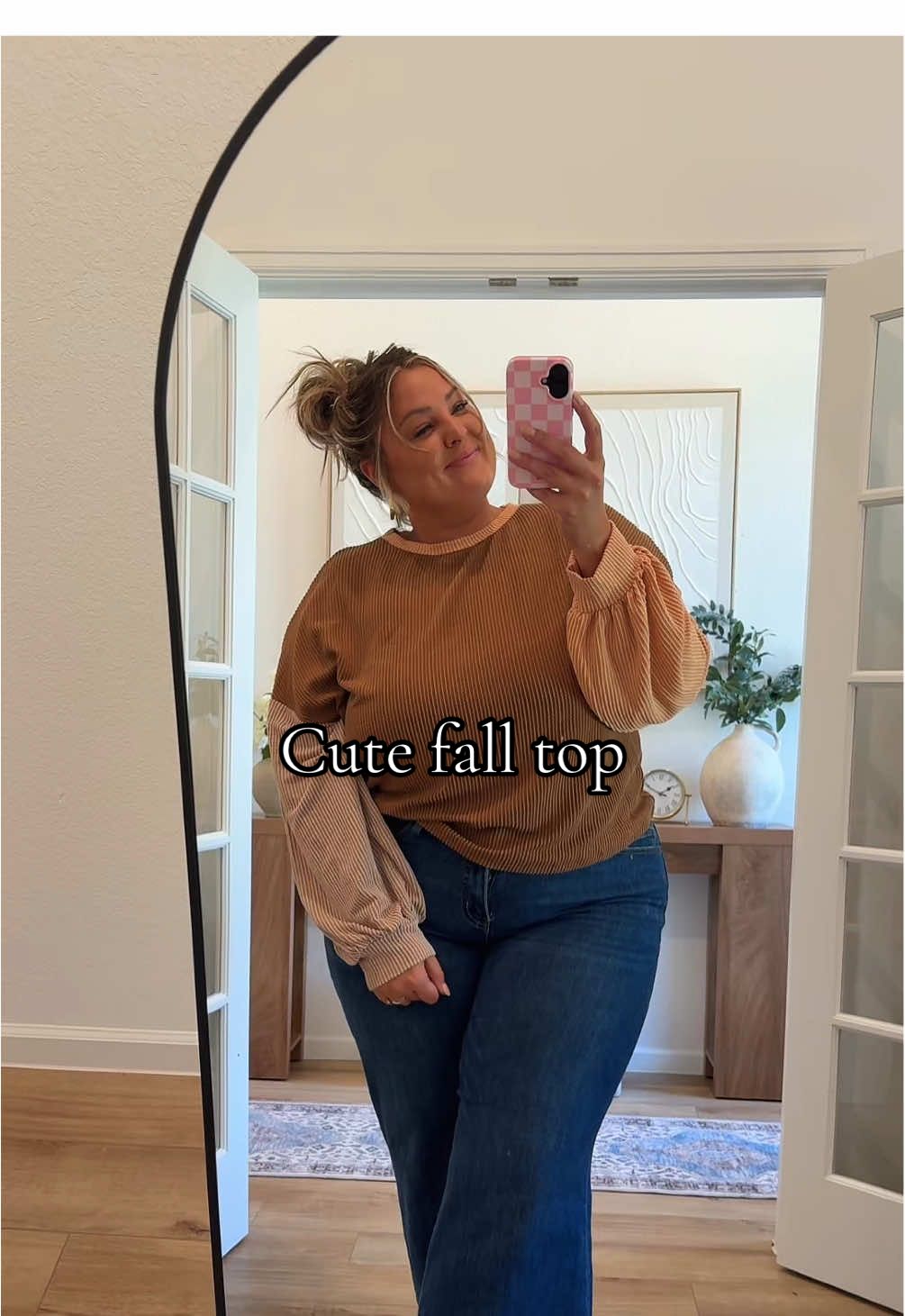 This top is perfect for fall🍂 #falldealsforyou #fallfashion #foryou #fyp #viral 