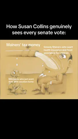 Honestly what is happening bro. #susancollins #democracy #maine #senate #republican 