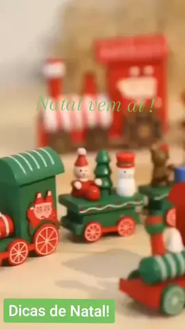 NATAL VEM AÍ ! GOSTARAM ? COMENTA  QUE EU TE ENVIO O LINK ✨️ # tremnatalino# enfeitedemadeira #shopee