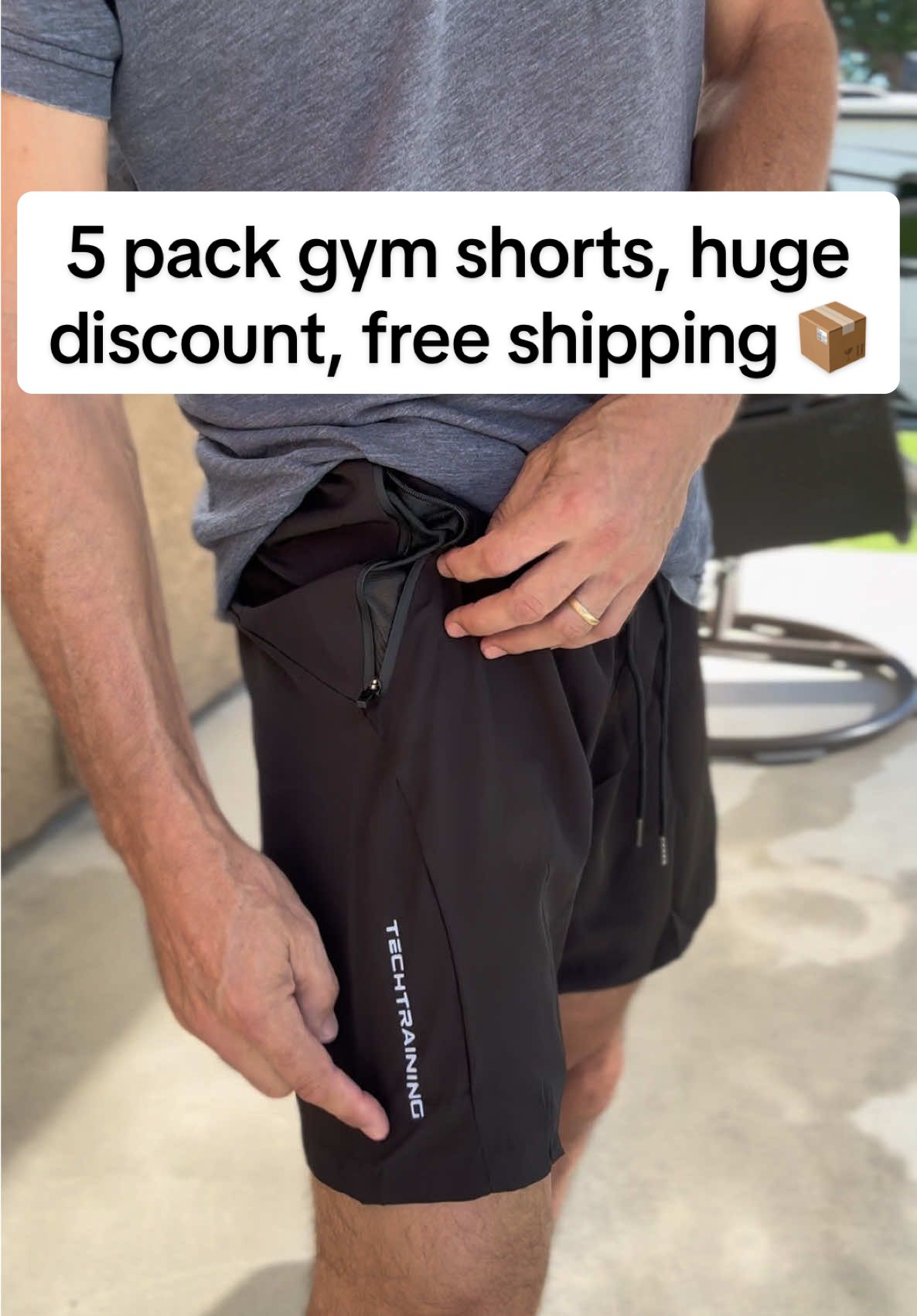 5-pack Tech Training Shorts 💪 Big discount + FREE shipping 🚚🔥 Perfect fit, lightweight, and built for everyday workouts or chill days. Don’t sleep on this deal—grab yours before they’re gone! 🏃‍♂️🩳 #5packshorts #activewear #gymshorts #menshorts #america 