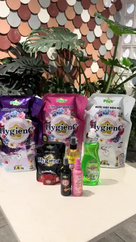 Combo lớn 7.8Kg giặt xả đậm đặc tiết kiệm, nhiều quà ê hề. #dogiadung #hygienc #hygiencplusvietnam #nuocgiat 
