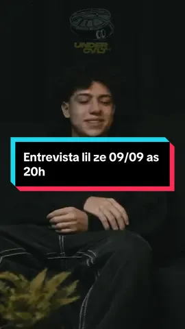 Dia 09/09 entrevista com o Lil Ze na rede vizinha, as 20h! #fy #lilze #undercvlt #underground 
