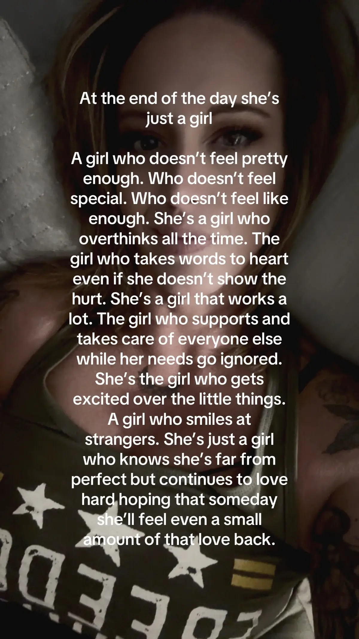 When life gets to be too much and you fight shutting down.  Breathe. Self care. Sleep. Tomorrow is another day. 